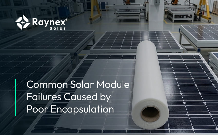 Blog 5 Solar Module Encapsulation Problems