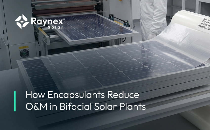 How Encapsulants Reduce O&M in Bifacial Solar Plants