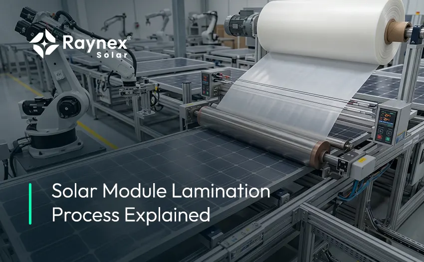Solar Module Lamination Process Explained