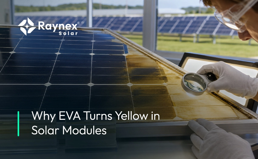 Why EVA Turns Yellow in Solar Modules: Causes and Prevention