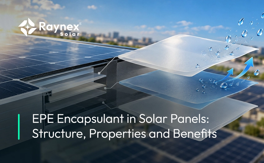 EPE Encapsulant in Solar Panels: Structure, Properties and Benefits